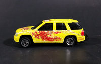 2002 Maisto Marvel Comics Universal Studios Human Torch Chevrolet Trailblazer Diecast Toy Car - Treasure Valley Antiques & Collectibles