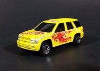 2002 Maisto Marvel Comics Universal Studios Human Torch Chevrolet Trailblazer Diecast Toy Car - Treasure Valley Antiques & Collectibles