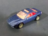 1994 Hot Wheels BMW 850i Metallic Dark Blue Die Cast Toy Car Vehicle