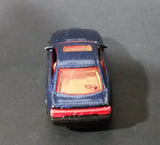 1990s Hot Wheels Blue BMW 850i w/ Red Interior and Gold Rims Die Cast Toy Car - Treasure Valley Antiques & Collectibles