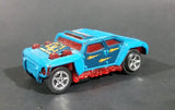 1998 Hot Wheels Electric Slot Car Blue Armored Plated Racer Toy Car Not Tested - Treasure Valley Antiques & Collectibles