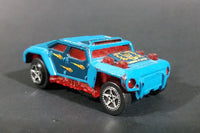 1998 Hot Wheels Electric Slot Car Blue Armored Plated Racer Toy Car Not Tested - Treasure Valley Antiques & Collectibles