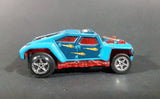 1998 Hot Wheels Electric Slot Car Blue Armored Plated Racer Toy Car Not Tested - Treasure Valley Antiques & Collectibles