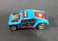 1998 Hot Wheels Electric Slot Car Blue Armored Plated Racer Toy Car Not Tested - Treasure Valley Antiques & Collectibles