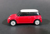 2010 Maisto Fresh Metal Mini Cooper Red with White Roof Die Cast Toy Car - Treasure Valley Antiques & Collectibles