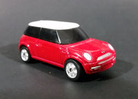 2010 Maisto Fresh Metal Mini Cooper Red with White Roof Die Cast Toy Car - Treasure Valley Antiques & Collectibles