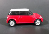 2010 Maisto Fresh Metal Mini Cooper Red with White Roof Die Cast Toy Car - Treasure Valley Antiques & Collectibles