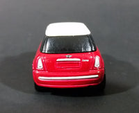 2010 Maisto Fresh Metal Mini Cooper Red with White Roof Die Cast Toy Car - Treasure Valley Antiques & Collectibles