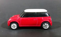 2010 Maisto Fresh Metal Mini Cooper Red with White Roof Die Cast Toy Car - Treasure Valley Antiques & Collectibles