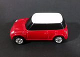 2010 Maisto Fresh Metal Mini Cooper Red with White Roof Die Cast Toy Car - Treasure Valley Antiques & Collectibles