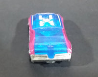 2009 Hot Wheels Bye Focal II Pink Blue Chrome Die Cast Toy Car w/ 5 Spoke Wheels - Treasure Valley Antiques & Collectibles