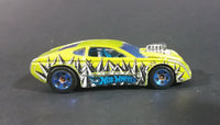 2001 Hot Wheels Overbored Chev 454 Green w/ Blue Graphics Diecast Toy Car Vehicle - Treasure Valley Antiques & Collectibles