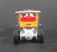 1999 Hot Wheels Express Lane Floyd's Market Orange Grocery Shopping Cart Die Cast Toy Car Vehicle - Treasure Valley Antiques & Collectibles