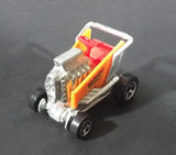 1999 Hot Wheels Express Lane Floyd's Market Orange Grocery Shopping Cart Die Cast Toy Car Vehicle - Treasure Valley Antiques & Collectibles