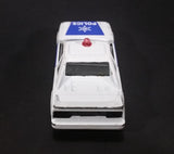 1980s Zee Zylmex Toyota MR2 White and Blue Police Car No. D81 Emergency Die Cast Toy Vehicle - Treasure Valley Antiques & Collectibles