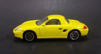 2001 Realtoy Porsche Boxster S Yellow Die Cast Toy Car - 1/58 Scale - Treasure Valley Antiques & Collectibles