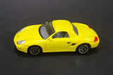 2001 Realtoy Porsche Boxster S Yellow Die Cast Toy Car - 1/58 Scale - Treasure Valley Antiques & Collectibles