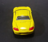 2001 Realtoy Porsche Boxster S Yellow Die Cast Toy Car - 1/58 Scale - Treasure Valley Antiques & Collectibles