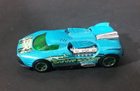 Hot Wheels Maelstrom Teal Swamp Rocket with Green Teal Chrome Wheels - China - Treasure Valley Antiques & Collectibles