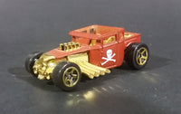 2006 Hot Wheels First Editions Bone Shaker Brown Brick Red Die Cast Toy Car Hot Rod Vehicle - Treasure Valley Antiques & Collectibles