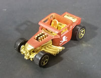 2006 Hot Wheels First Editions Bone Shaker Brown Brick Red Die Cast Toy Car Hot Rod Vehicle - Treasure Valley Antiques & Collectibles