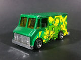 2009 Hot Wheels Graffiti Rides Green Letter Getter 1986 Mail Delivery Van Die Cast Toy