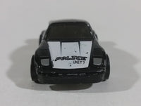 1989 Hot Wheels Porsche 930 Black and White Police Unit 7 Die Cast Toy Car - Treasure Valley Antiques & Collectibles