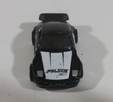 1989 Hot Wheels Porsche 930 Black and White Police Unit 7 Die Cast Toy Car - Treasure Valley Antiques & Collectibles