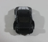 1989 Hot Wheels Porsche 930 Black and White Police Unit 7 Die Cast Toy Car - Treasure Valley Antiques & Collectibles