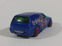 2002 Hot Wheels Yu-Gi-Oh! Series #3 Dark Blue w/ Purple 5SP Fandango Die Cast Toy Car - Treasure Valley Antiques & Collectibles