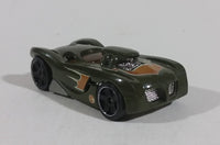 2009 Hot Wheels 2003 16 Angels Dark Olive Green Die Cast Toy Car Vehicle