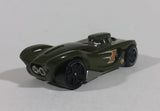 2009 Hot Wheels 2003 16 Angels Dark Olive Green Die Cast Toy Car Vehicle