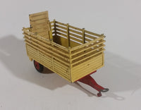 1965-71 Corgi Toys Beast Carrier Yellow and Red Farm Trailer - No. 58 - Made in Great Britain - Treasure Valley Antiques & Collectibles