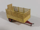 1965-71 Corgi Toys Beast Carrier Yellow and Red Farm Trailer - No. 58 - Made in Great Britain - Treasure Valley Antiques & Collectibles