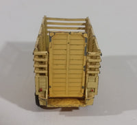 1965-71 Corgi Toys Beast Carrier Yellow and Red Farm Trailer - No. 58 - Made in Great Britain - Treasure Valley Antiques & Collectibles