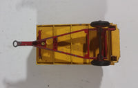 1965-71 Corgi Toys Beast Carrier Yellow and Red Farm Trailer - No. 58 - Made in Great Britain - Treasure Valley Antiques & Collectibles