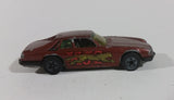 1983 Hot Wheels Jaguar XJS Maroon Burgundy Brown Die Cast Toy Car - Great Graphics - Malaysia - Treasure Valley Antiques & Collectibles