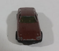 1983 Hot Wheels Jaguar XJS Maroon Burgundy Brown Die Cast Toy Car - Great Graphics - Malaysia - Treasure Valley Antiques & Collectibles