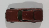 1983 Hot Wheels Jaguar XJS Maroon Burgundy Brown Die Cast Toy Car - Great Graphics - Malaysia - Treasure Valley Antiques & Collectibles