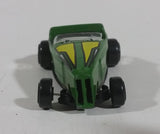 1980s Zee Zylmex High Tech Hot Rod Dark Green With Yellow Tampos No. D112 Die Cast Toy Car - Treasure Valley Antiques & Collectibles