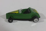 1980s Zee Zylmex High Tech Hot Rod Dark Green With Yellow Tampos No. D112 Die Cast Toy Car - Treasure Valley Antiques & Collectibles