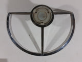 Original 1960-63 Ford Falcon Steering Wheel Horn Ring w/ Black Emblem - Treasure Valley Antiques & Collectibles