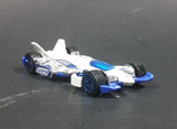 2004 Hot Wheels White and Blue Jet Threat 3.0 Zero-G Die Cast Toy Car - Treasure Valley Antiques & Collectibles