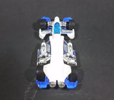 2004 Hot Wheels White and Blue Jet Threat 3.0 Zero-G Die Cast Toy Car - Treasure Valley Antiques & Collectibles