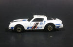 1989 Hot Wheels Chevrolet Camaro Z28 Double Barrel Stunt White Die Cast Toy Muscle Car - Treasure Valley Antiques & Collectibles