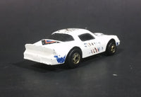 1989 Hot Wheels Chevrolet Camaro Z28 Double Barrel Stunt White Die Cast Toy Muscle Car - Treasure Valley Antiques & Collectibles