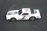 1989 Hot Wheels Chevrolet Camaro Z28 Double Barrel Stunt White Die Cast Toy Muscle Car - Treasure Valley Antiques & Collectibles