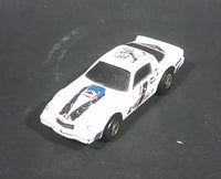 1989 Hot Wheels Chevrolet Camaro Z28 Double Barrel Stunt White Die Cast Toy Muscle Car - Treasure Valley Antiques & Collectibles