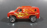 2009 Hot Wheels 1977 Baja Breaker Ford Econoline Van Metalflake Red Die Cast Toy Vehicle