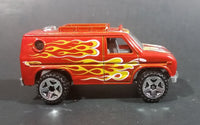 2009 Hot Wheels 1977 Baja Breaker Ford Econoline Van Metalflake Red Die Cast Toy Vehicle - Treasure Valley Antiques & Collectibles